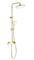 Душевая стойка Wonzon & Woghand WW-B3517-BG брашированное золото
