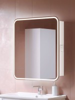 Зеркало-шкаф Alavann Lana 70х80 с подсветкой