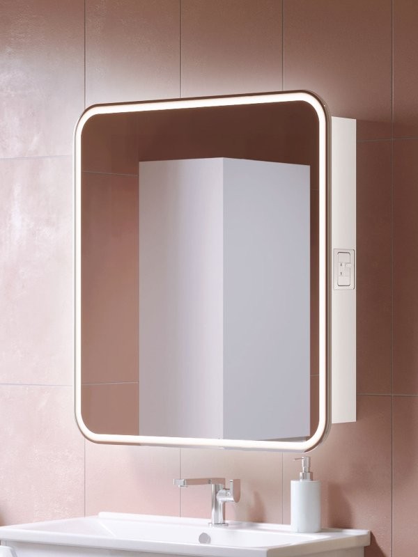 Зеркало-шкаф Alavann Lana 70х80 с подсветкой