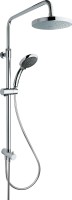Душевой комплект Смеситель VitrA Matrix Solid S A42444EXP + Стойка System Rain A45597EXP