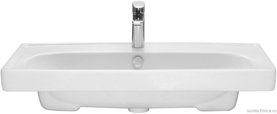 Тумба с раковиной AQUATON Ар-Деко 85 подвесная, 2 ящика, кашемир