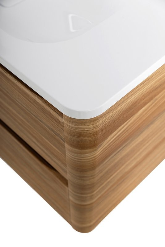 Мебель для ванной комнаты Cezares Relax 100 подвесная, 2 ящика, дуб карамельный