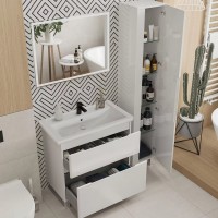 Тумба с раковиной SanStar Riana 80