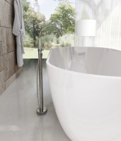 Напольный смеситель для ванны с душем Ravak Freedom FM 080.00CR хром Напольный смеситель для ванны с душем Ravak Freedom FM 080.00CR хром