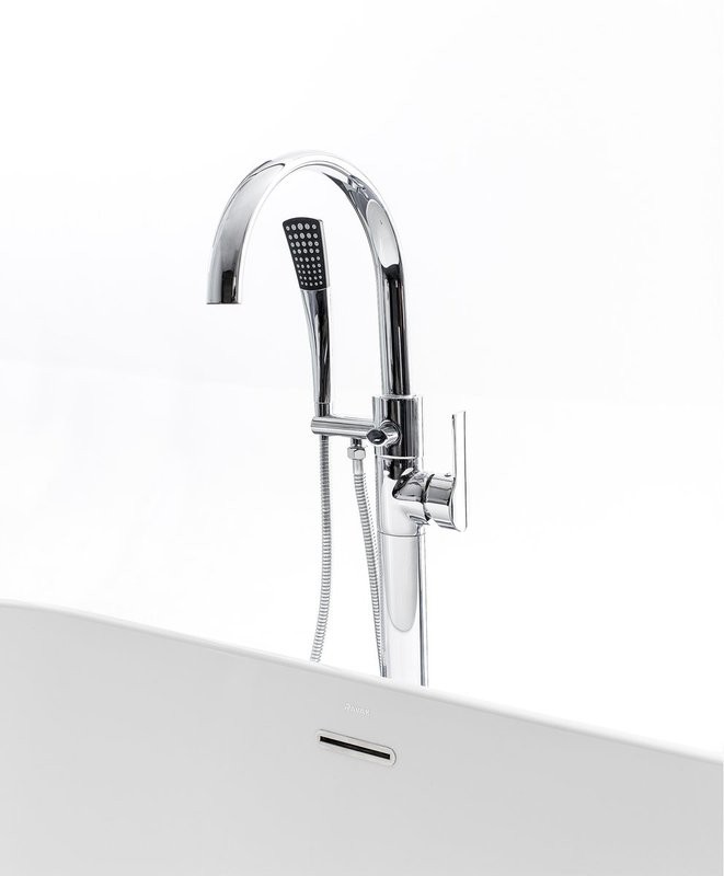 Напольный смеситель для ванны с душем Ravak Freedom FM 080.00CR хром