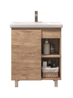 Тумба под раковину без столешницы Vigo Milos 70 напольная, дуб золотой