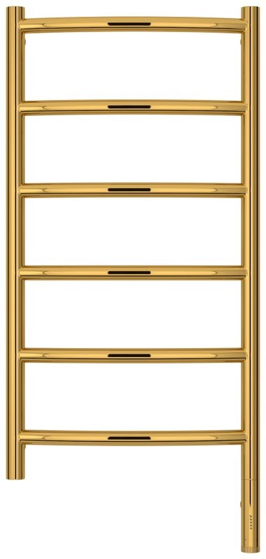 Полотенцесушитель электрический Сунержа Галант 3.1 03-6001-8040 90x45 см, подключение справа, золото, лесенка