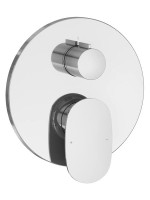 Встраиваемый смеситель для душа и ванны Ravak Spring SG 065.00CR O2 хром