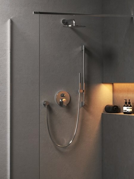 Встраиваемый смеситель для душа и ванны Ravak Spring SG 065.00CR O2 хром