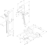 Комплект для ванной AM.PM X-Joy S F40985B00