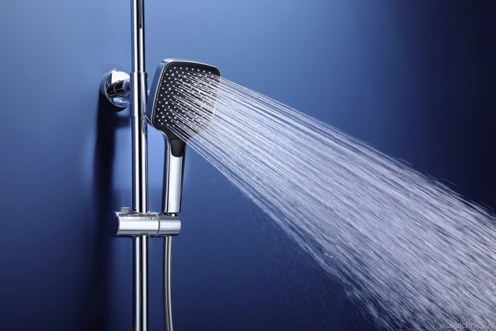 Душевая стойка Vincea Core VSFS-4CO1BN брашированный никель