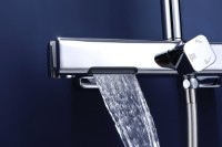 Душевая стойка Vincea Core VSFS-4CO1BN брашированный никель