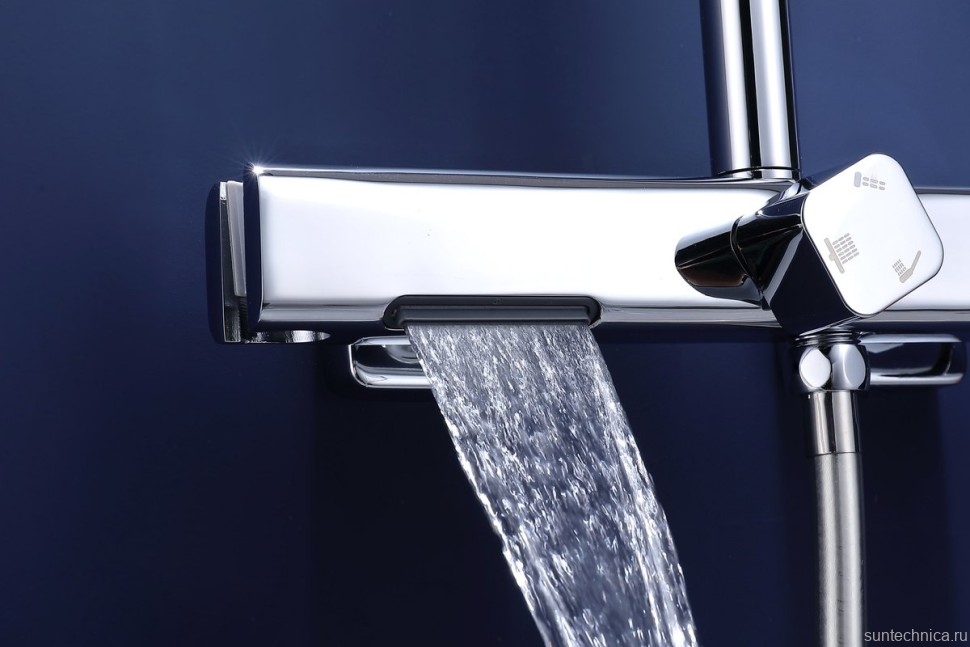 Душевая стойка Vincea Core VSFS-4CO1BN брашированный никель