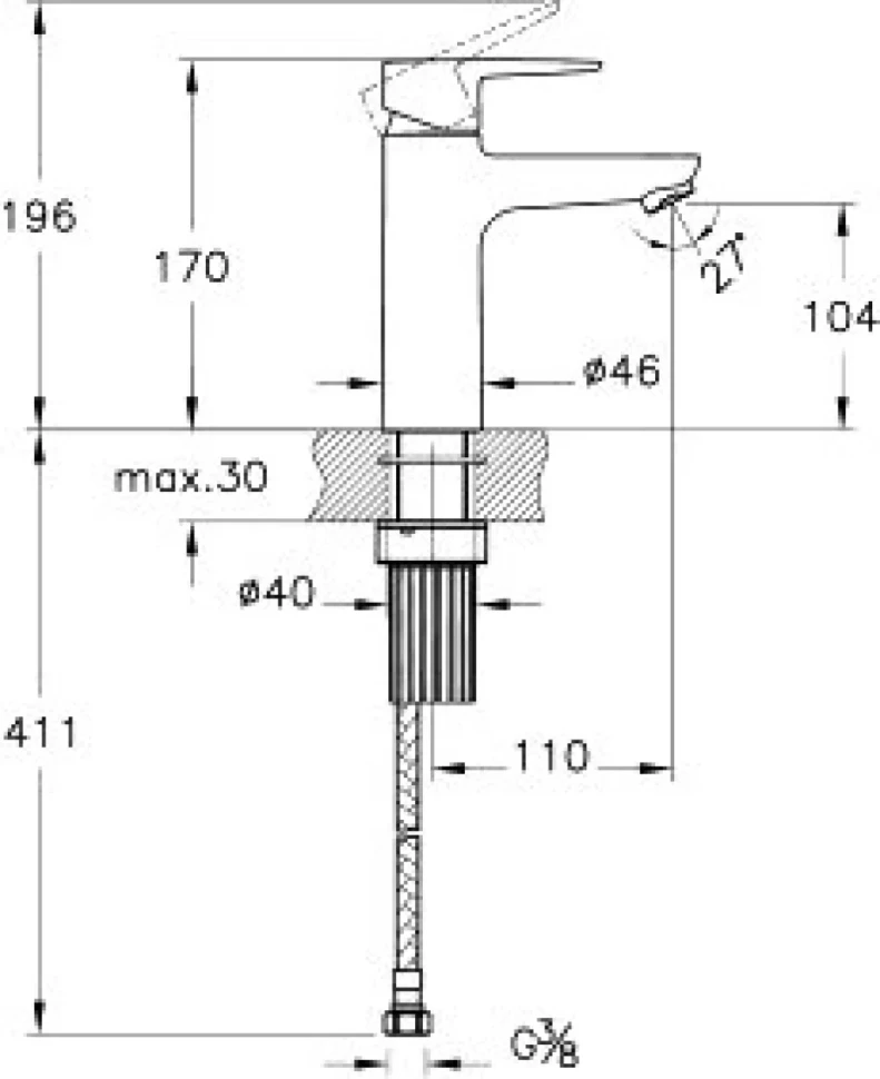 Комплект для ванной VitrA A42301EXP хром