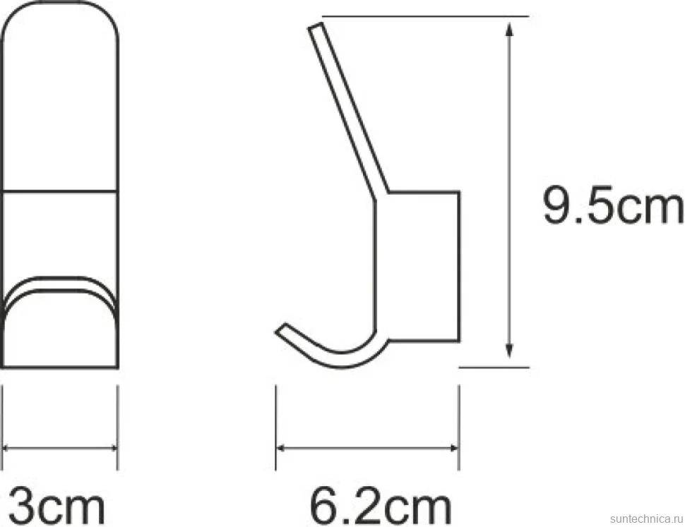 Крючок Wasserkraft Leine K-5023