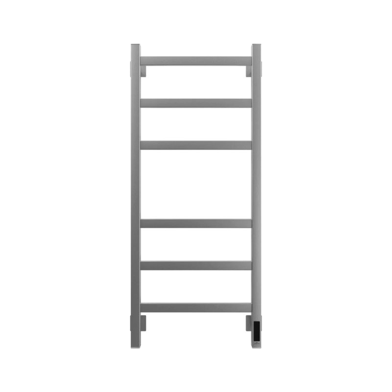 Полотенцесушитель электрический Grota Nosto 430х1000 NM EL 100x45 см, подключение справа, слева, скрытое подключение справа, матовый хром, лесенка