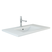 Мебель для ванной комнаты Emmy Вега 90 напольная, белая