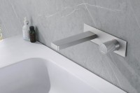 Смеситель для раковины Abber Rund AF8712SP С ВНУТРЕННЕЙ ЧАСТЬЮ, сатин Смеситель для раковины Abber Rund AF8712SP С ВНУТРЕННЕЙ ЧАСТЬЮ, сатин