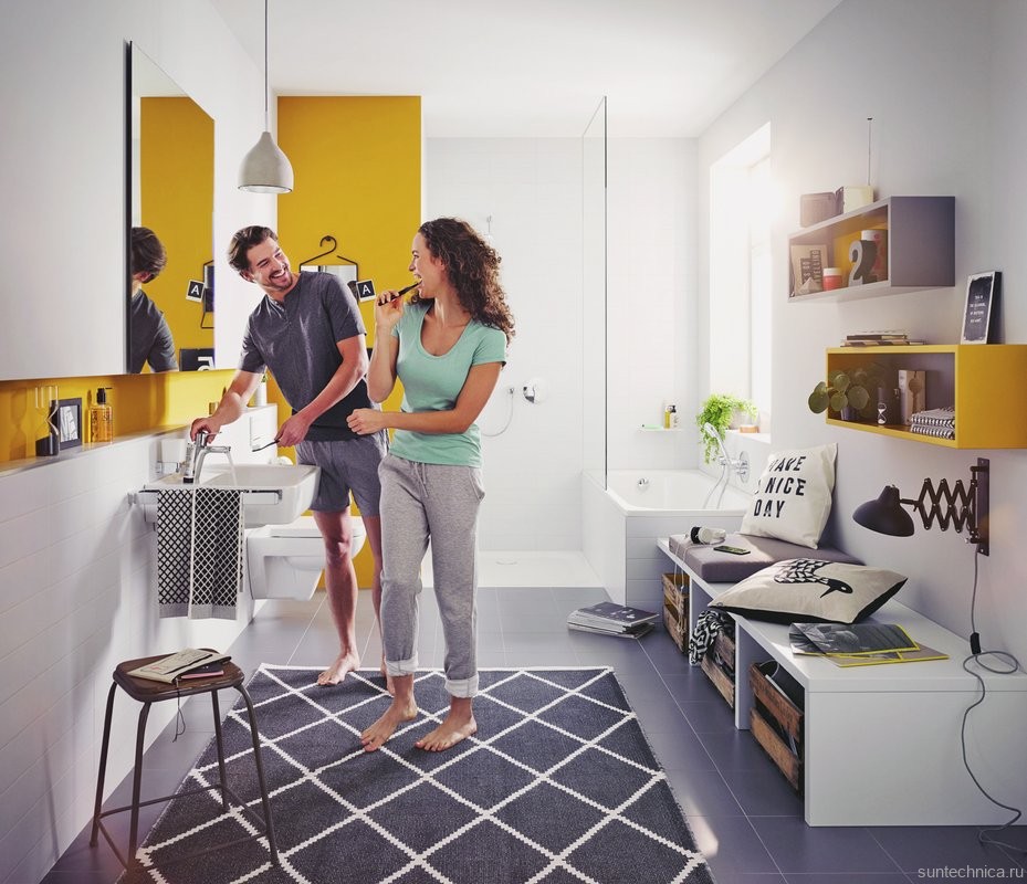 Встраиваемый смеситель для душа и ванны Kludi Pure&Easy 376550565