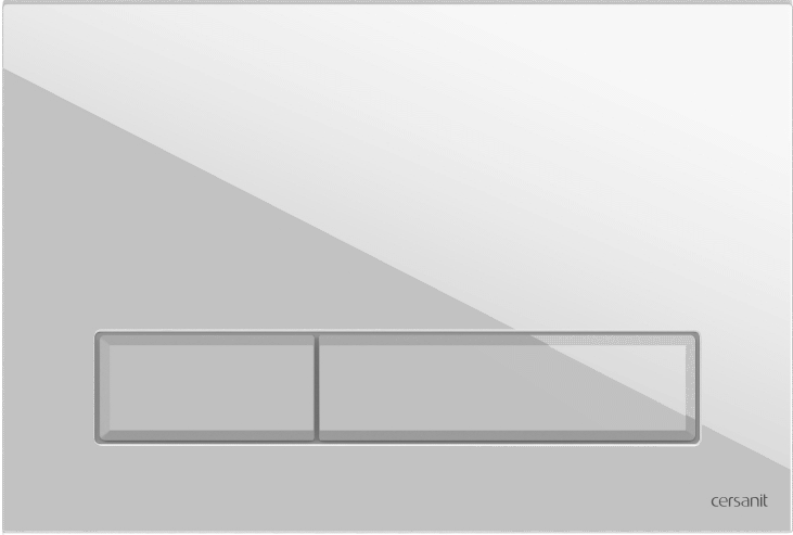 Кнопка смыва Cersanit Blick 64113 белая матовая