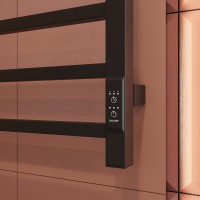 Полотенцесушитель электрический EWRIKA Пенелопа L2 60х50, черный