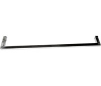 Душевой уголок Abber Schwarzer Diamant AG30160MH-S60M 160x60, профиль хром, стекло матовое