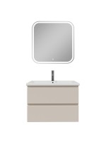 Мебель для ванной комнаты SanStar Riana 70 подвесная, cappuccino, раковина Como 70