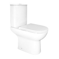 Унитаз-компакт напольный AZARIO Kano 93590 глянцевый белый