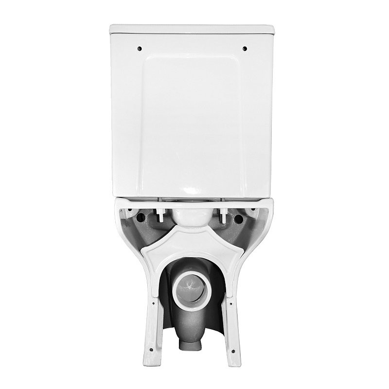 Унитаз-компакт напольный AZARIO Kano 93590 глянцевый белый