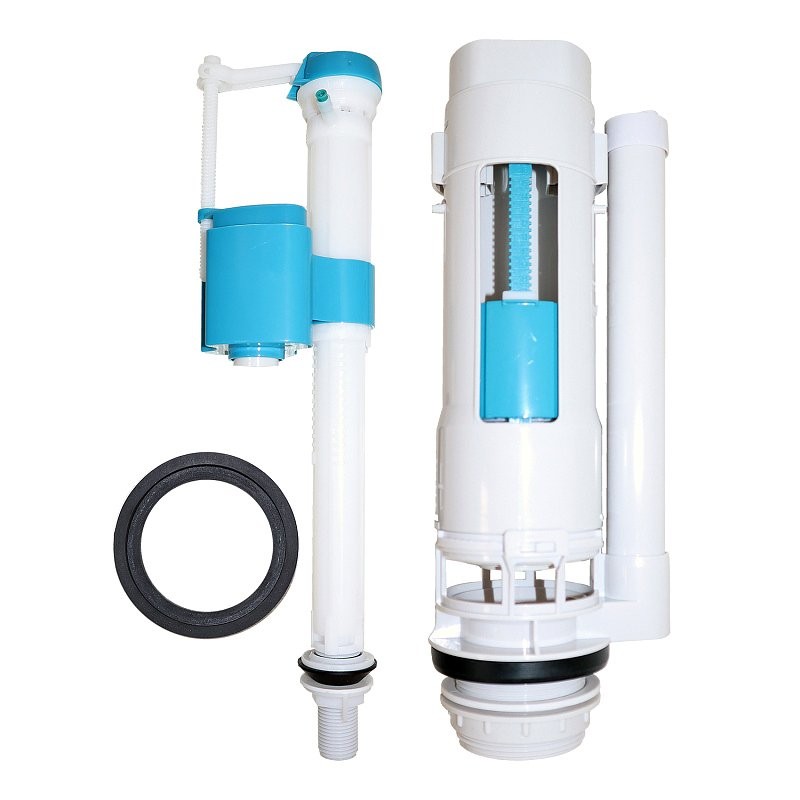 Унитаз-компакт напольный AZARIO Kano 93590 глянцевый белый