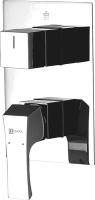Встраиваемый смеситель для душа и ванны Lemark Unit LM4528C С ВНУТРЕННЕЙ ЧАСТЬЮ