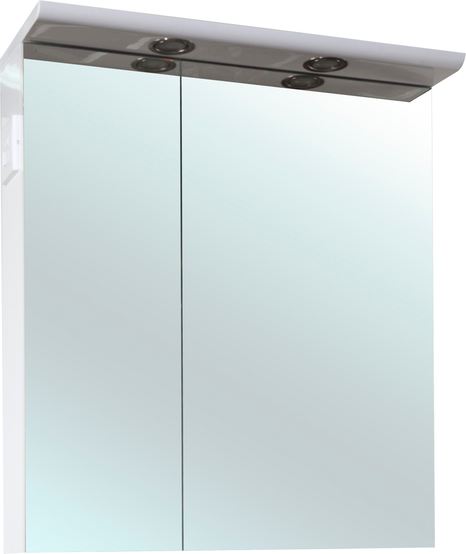 Зеркало-шкаф Bellezza Анкона 70 с подсветкой