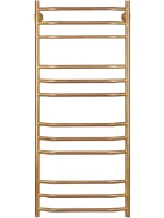 Полотенцесушитель водяной Secado Агата 2 125x55 см, бронза, лесенка, латунь
