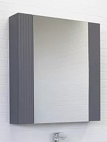 Зеркало-шкаф Comforty Лима 70 антрацит