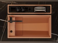 Мойка кухонная Omoikiri Kinaru 86-U/I-CN canyon