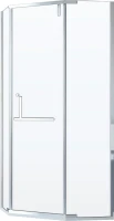 Душевой уголок RGW Hotel HO-081 100x100x195 см, профиль хром, стекло прозрачное