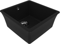 Мойка кухонная Lemark Sinara 400-U 9910061 антрацит