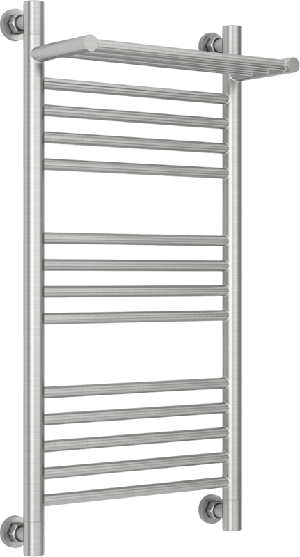 Полотенцесушитель водяной Сунержа Богема 1П + 80x40, сатин, с полкой