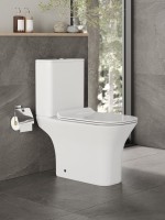 Унитаз-компакт напольный Orange C02 C02-000W безободковый, с микролифтом