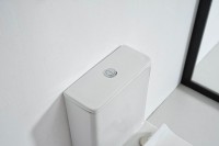 Унитаз-компакт напольный Orange C02 C02-000W безободковый, с микролифтом