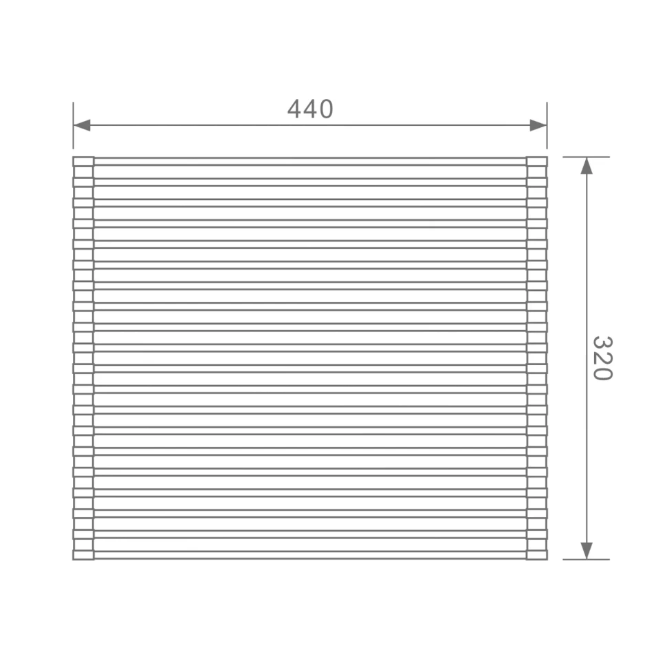 Ролл-мат Raglo R731.44.09, графит