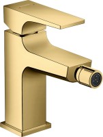 Смеситель для биде Hansgrohe Metropol 32520990 с донным клапаном Push-Open