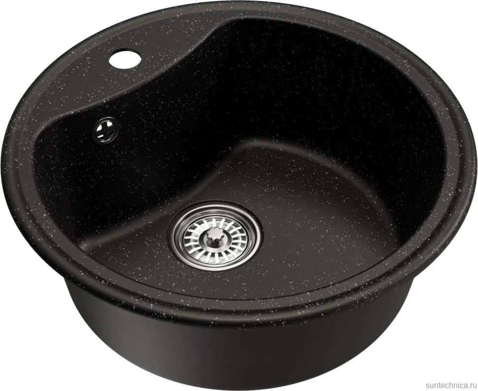 Мойка кухонная Mixline ML-GM09 черная