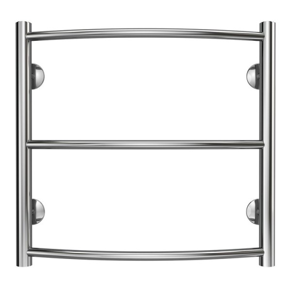 Полотенцесушитель Azario VERONA 500/500 водяной 3 пер. (1"-1/2" Полированный)