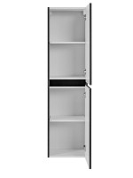 Шкаф-пенал для ванной Art&Max Torino 150 графит