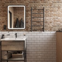 Полотенцесушитель электрический EWRIKA Сафо PN 80х40, графит