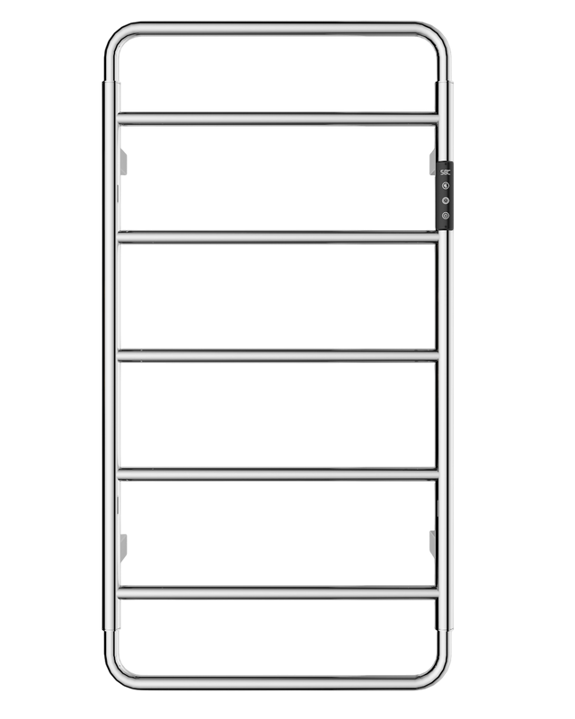 Полотенцесушитель электрический Wonzon & Woghand WW-AL202-BR брашированный никель