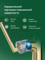 Смеситель для кухни Domaci Римини D569182CG золото