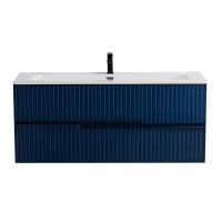 Мебель для ванной комнаты Cezares Duet 120 sapfiro, раковина Cezares CZR-8073-120