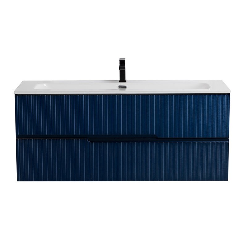 Мебель для ванной комнаты Cezares Duet 120 sapfiro, раковина Cezares CZR-8073-120